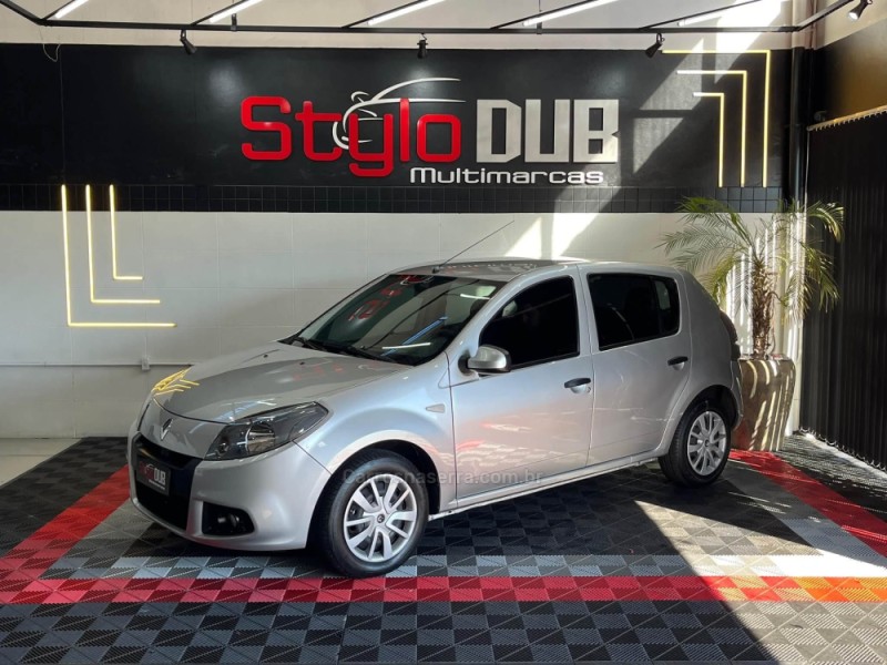 SANDERO 1.6 EXPRESSION 8V FLEX 4P MANUAL - 2014 - ESTâNCIA VELHA