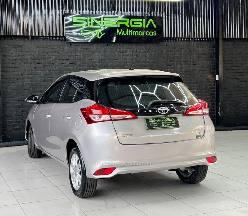 YARIS 1.3 XL LIVE 16V FLEX 4P AUTOMÁTICO - 2019 - CAXIAS DO SUL