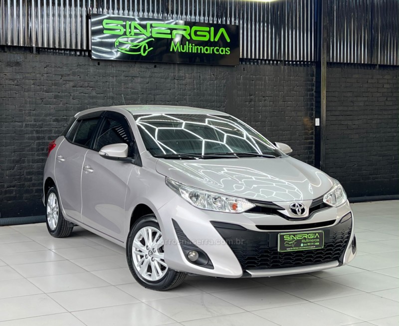 YARIS 1.3 XL LIVE 16V FLEX 4P AUTOMÁTICO - 2019 - CAXIAS DO SUL