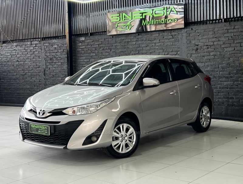 YARIS 1.3 XL LIVE 16V FLEX 4P AUTOMÁTICO - 2019 - CAXIAS DO SUL