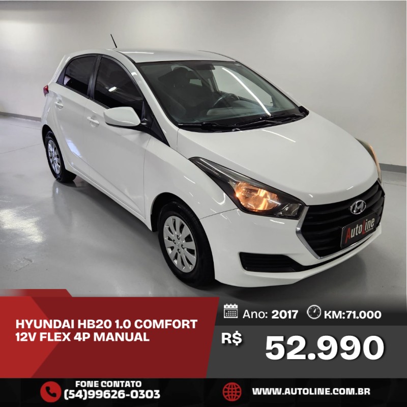 hb20 1.0 comfort 12v flex 4p manual 2017 bento goncalves