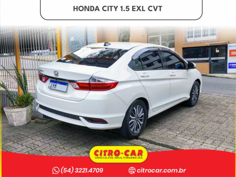 CITY 1.5 EXL 16V FLEX 4P AUTOMÁTICO - 2018 - CAXIAS DO SUL