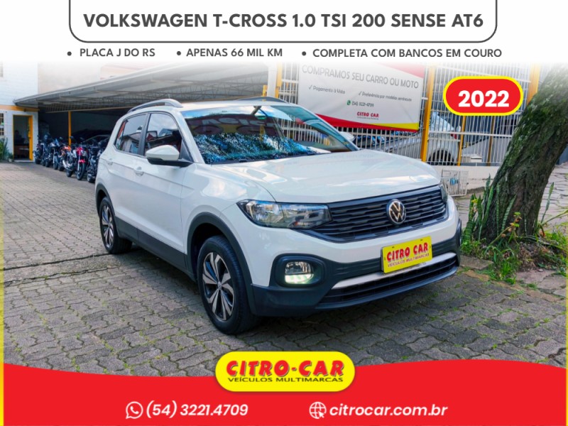 t cross 1.0 tsi 200 sense automatico 2022 caxias do sul