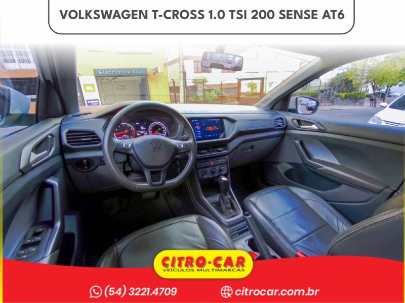 T-CROSS 1.0 TSI 200 SENSE AUTOMÁTICO - 2022 - CAXIAS DO SUL