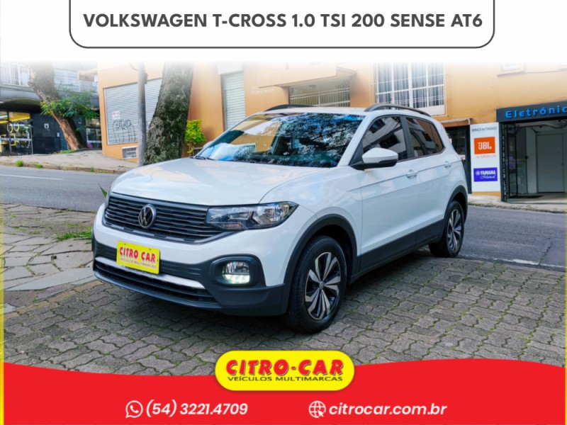 T-CROSS 1.0 TSI 200 SENSE AUTOMÁTICO - 2022 - CAXIAS DO SUL