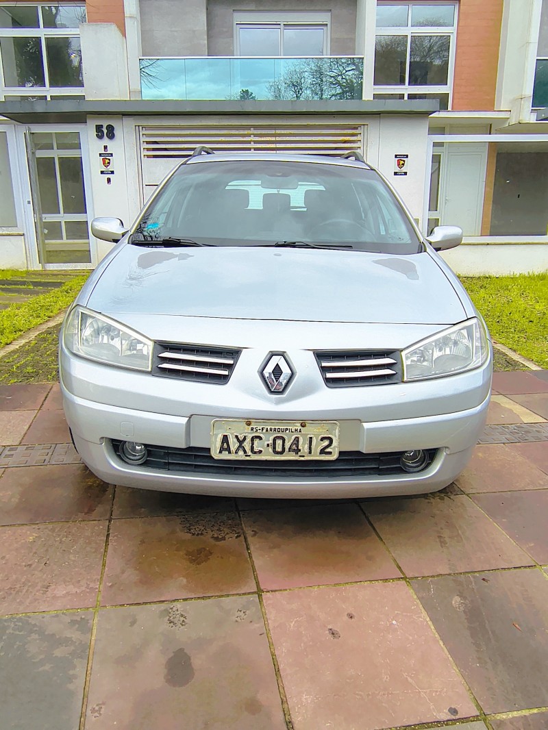 MÉGANE 1.6 DYNAMIQUE GRAND TOUR 16V FLEX 4P MANUAL - 2012 - FARROUPILHA