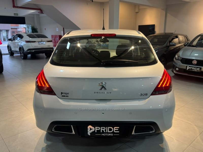 308 1.6 GRIFFE THP 16V FLEX 4P AUTOMÁTICO - 2016 - CAXIAS DO SUL