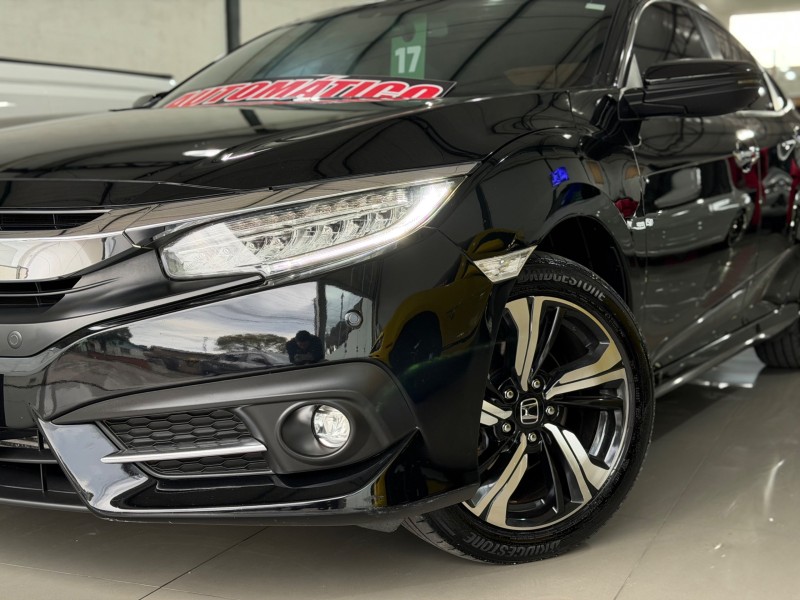 CIVIC 1.5 16V TOURING TURBO GASOLINA 4P AUTOMÁTICO - 2017 - CAXIAS DO SUL