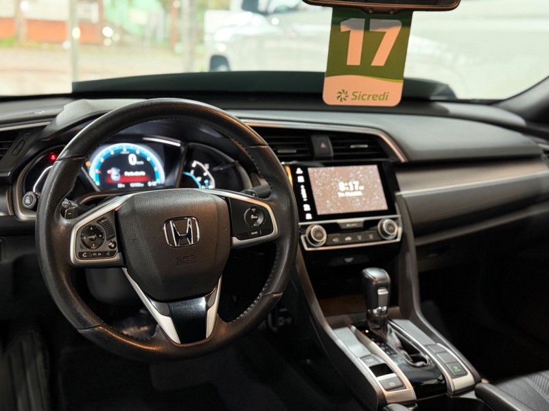 CIVIC 1.5 16V TOURING TURBO GASOLINA 4P AUTOMÁTICO - 2017 - CAXIAS DO SUL