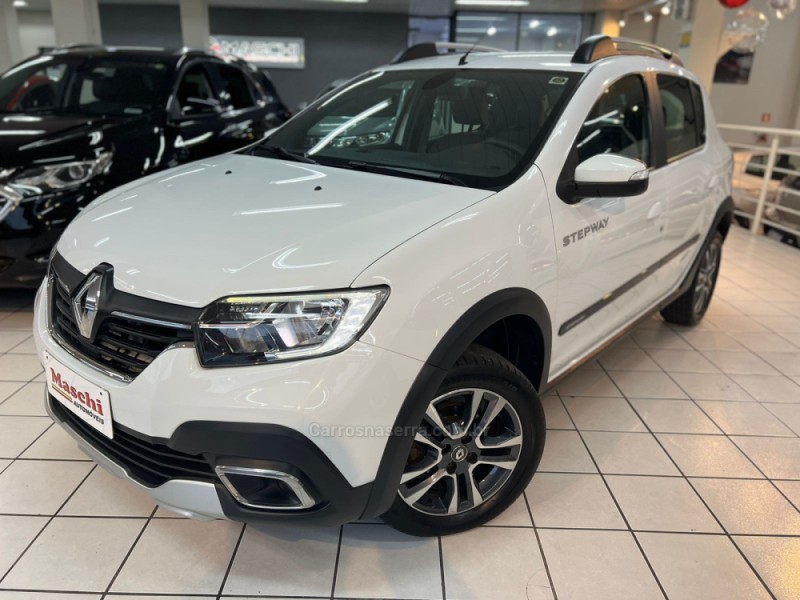 sandero 1.6 stepway iconic x tronic 16v flex 4p automatico 2022 caxias do sul