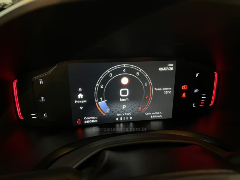 RENEGADE 1.3 16V LONGITUDE T270 TURBO 4X2 FLEX 4P AUTOMÁTICO - 2023 - CAXIAS DO SUL