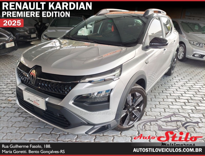 kardian 1.0 premiere edition turbo flex 4p automatico 2025 bento goncalves