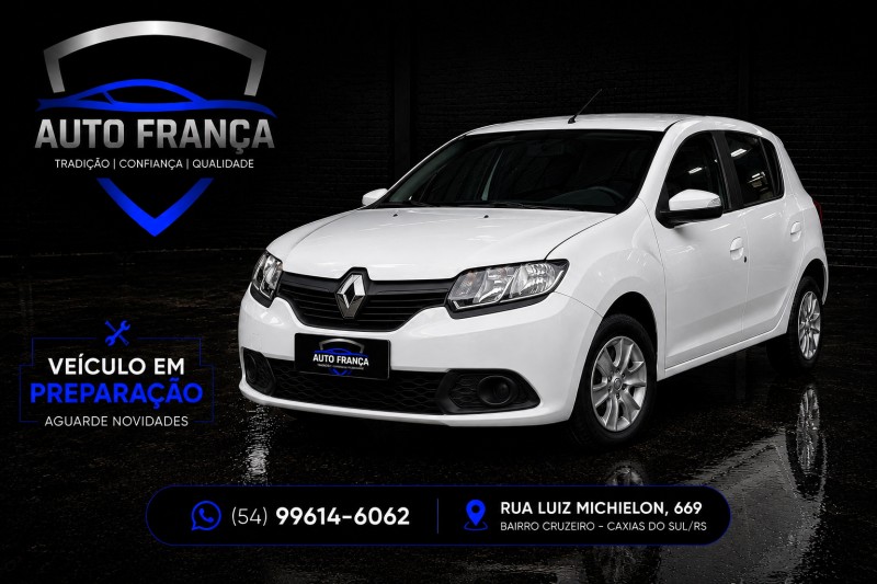 sandero 1.6 expression 16v flex 4p manual 2018 caxias do sul