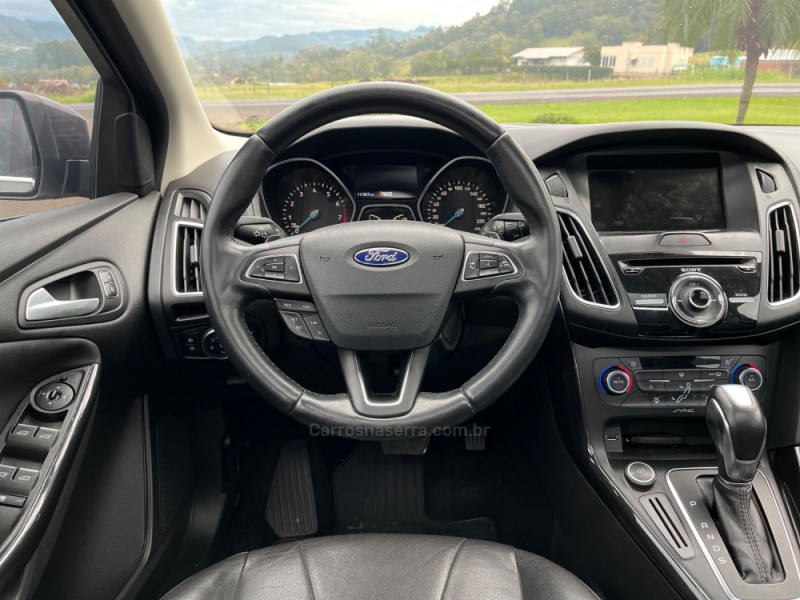 FOCUS 2.0 TITANIUM FASTBACK 16V FLEX 4P AUTOMÁTICO - 2018 - BOM PRINCíPIO