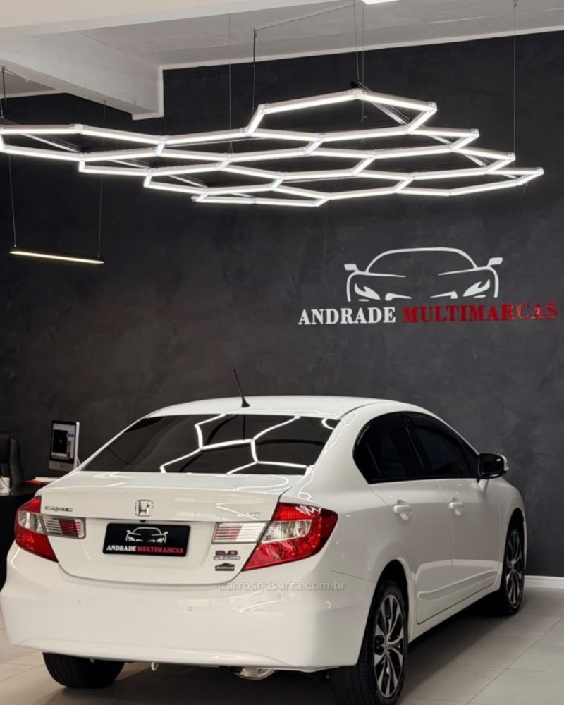 CIVIC 2.0 LXR 16V FLEX 4P AUTOMÁTICO - 2016 - CAXIAS DO SUL