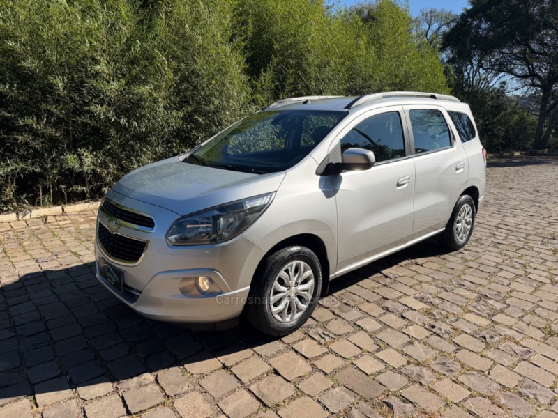 spin 1.8 ltz 8v flex 4p automatico 2018 nova prata