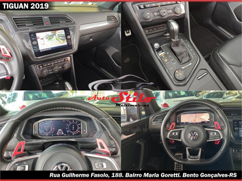 TIGUAN 2.0 TSI R-LINE 350 16V GASOLINA 4P AUTOMÁTICO - 2019 - BENTO GONçALVES