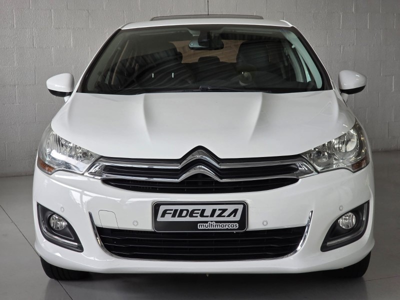 C4 LOUNGE 1.6 EXCLUSIVE 16V TURBO GASOLINA 4P AUTOMÁTICO - 2015 - FARROUPILHA