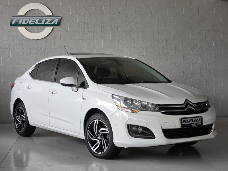 c4 lounge 1.6 exclusive 16v turbo gasolina 4p automatico 2015 farroupilha
