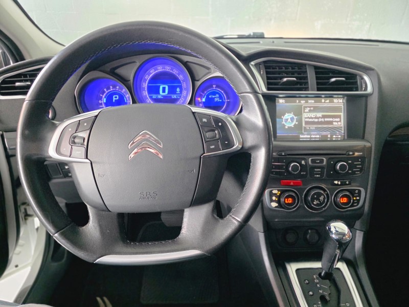 C4 LOUNGE 1.6 EXCLUSIVE 16V TURBO GASOLINA 4P AUTOMÁTICO - 2015 - FARROUPILHA