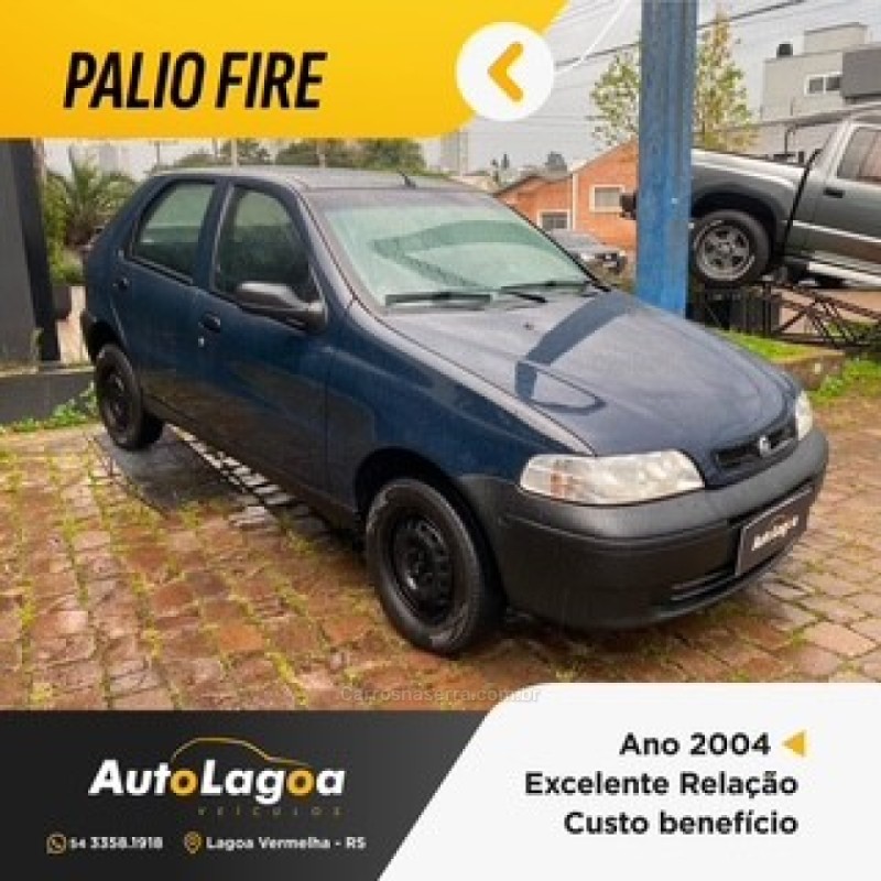 palio 1.0 mpi fire 8v gasolina 4p manual 2004 lagoa vermelha