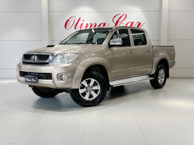 hilux 3.0 srv 4x4 cd 16v turbo intercooler diesel 4p automatico 2010 flores da cunha