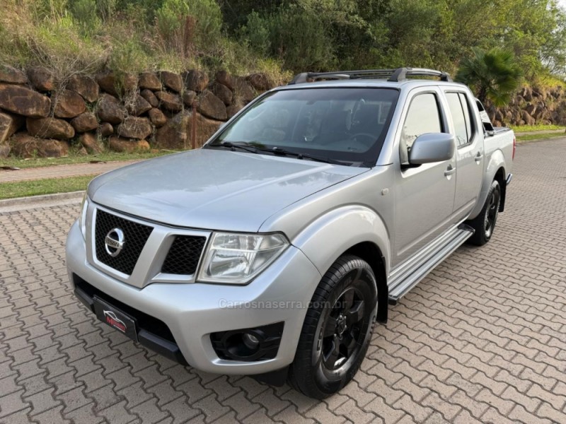 frontier 2.5 s 4x2 cd turbo eletronic diesel 4p manual 2014 ivoti