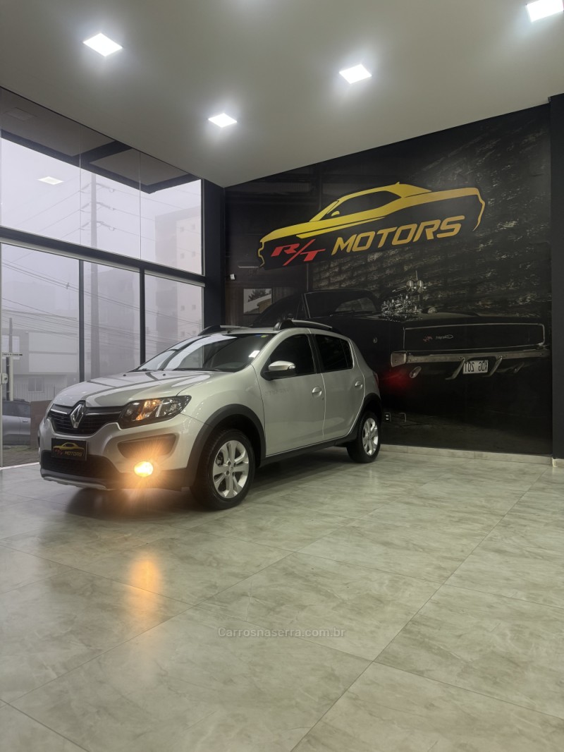 sandero 1.6 stepway 16v flex 4p manual 2015 caxias do sul