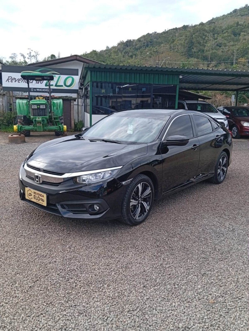 civic 2.0 16v flexone ex 4p cvt 2018 picada cafe