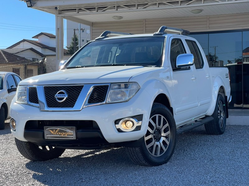 frontier 2.5 sl 4x4 cd turbo eletronic diesel 4p automatico 2015 caxias do sul