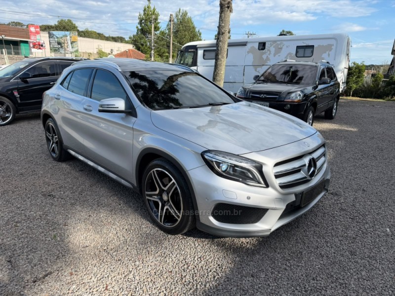 GLA 250 2.0 16V TURBO GASOLINA ENDURO 4P AUTOMÁTICO - 2017 - CANELA