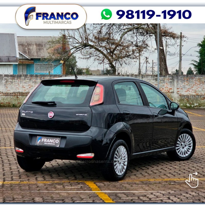PUNTO 1.4 ATTRACTIVE 8V FLEX 4P MANUAL - 2014 - VACARIA
