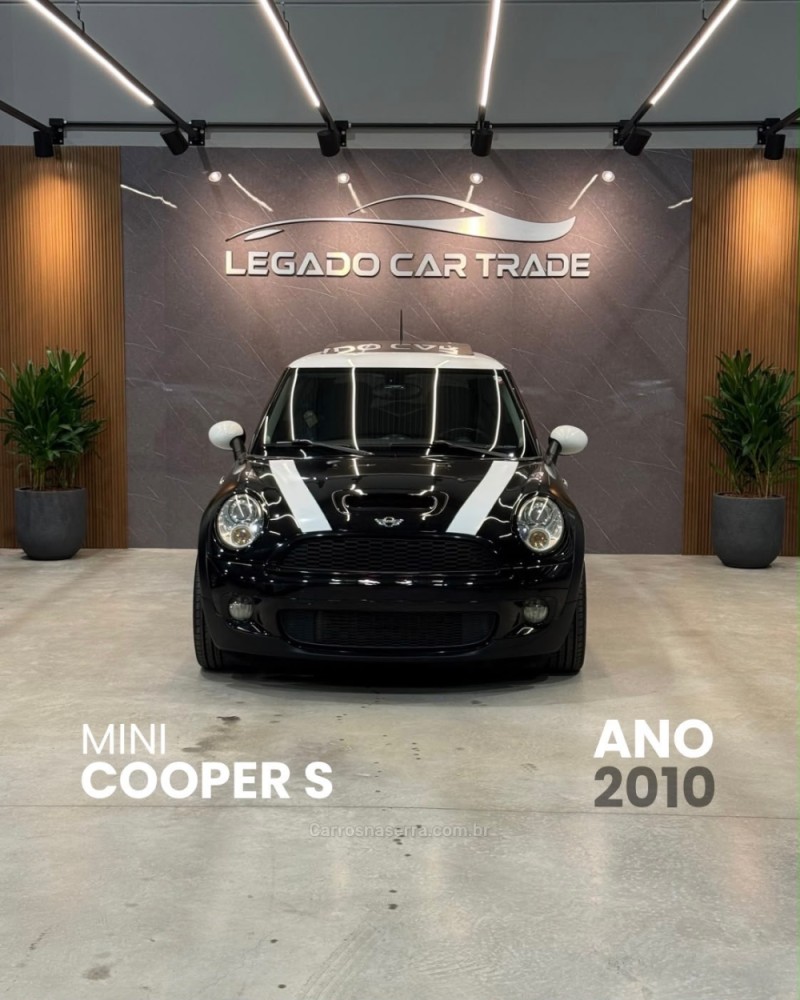 cooper 1.6 16v gasolina 2p automatico 2010 caxias do sul