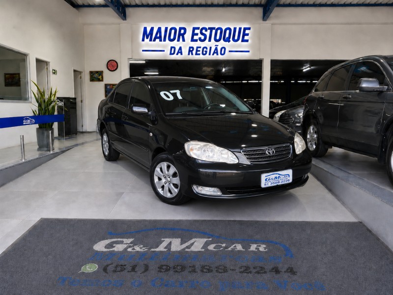 corolla 1.8 xei 16v gasolina 4p automatico 2007 sao sebastiao do cai