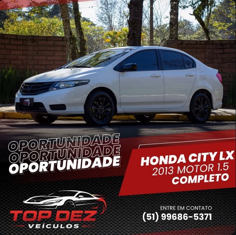 city 1.5 lx 16v flex 4p manual 2013 sao sebastiao do cai