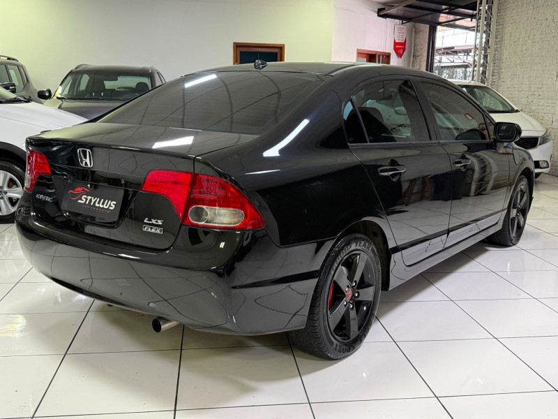 CIVIC 1.8 LXS 16V FLEX 4P AUTOMÁTICO - 2008 - ESTâNCIA VELHA