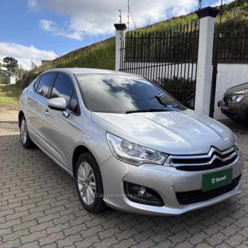 C4 LOUNGE 1.6 ORIGINE 16V TURBO FLEX 4P AUTOMÁTICO - 2018 - CAXIAS DO SUL