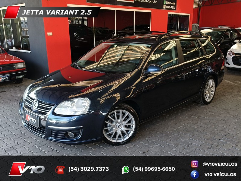 jetta 2.5 i variant 20v 170cv gasolina 4p tiptronic 2009 caxias do sul
