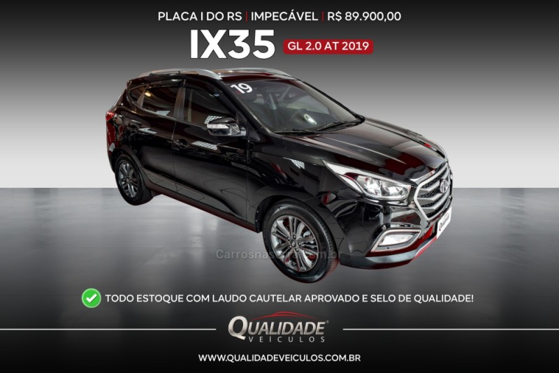 ix35 2.0 gl 4x2 16v flex 4p automatico 2019 santa cruz do sul