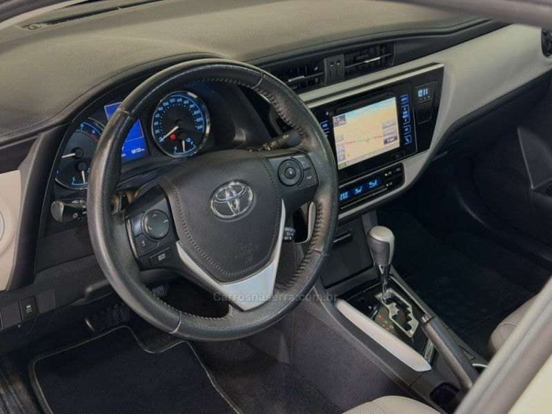 COROLLA 2.0 XEI 16V FLEX 4P AUTOMÁTICO - 2018 - ESTâNCIA VELHA