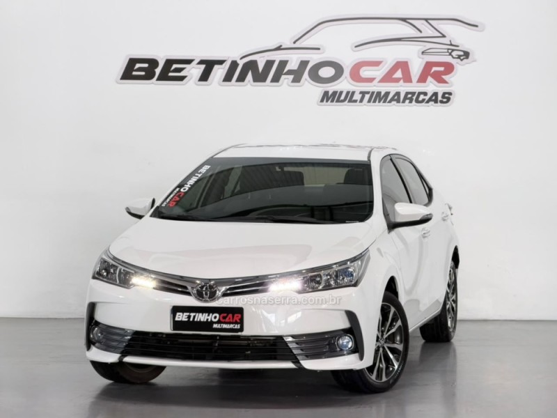 corolla 2.0 xei 16v flex 4p automatico 2018 estancia velha