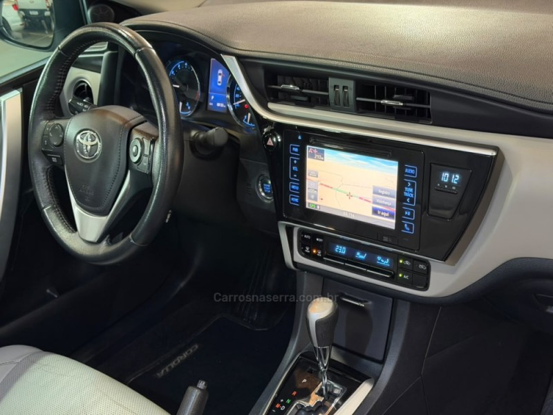 COROLLA 2.0 XEI 16V FLEX 4P AUTOMÁTICO - 2018 - ESTâNCIA VELHA