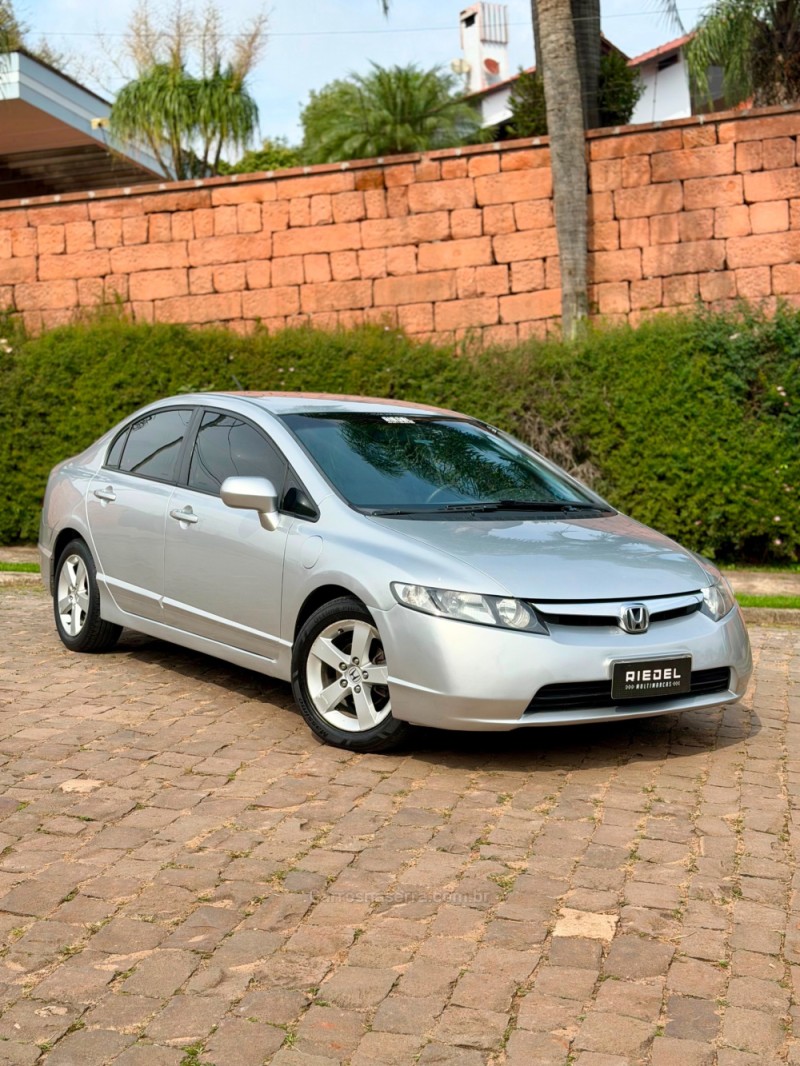civic 1.8 lxs 16v flex 4p automatico 2008 venancio aires