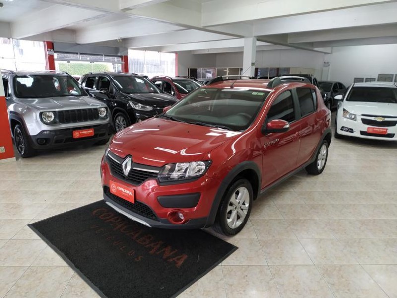 sandero 1.6 stepway 8v flex 4p manual 2015 caxias do sul