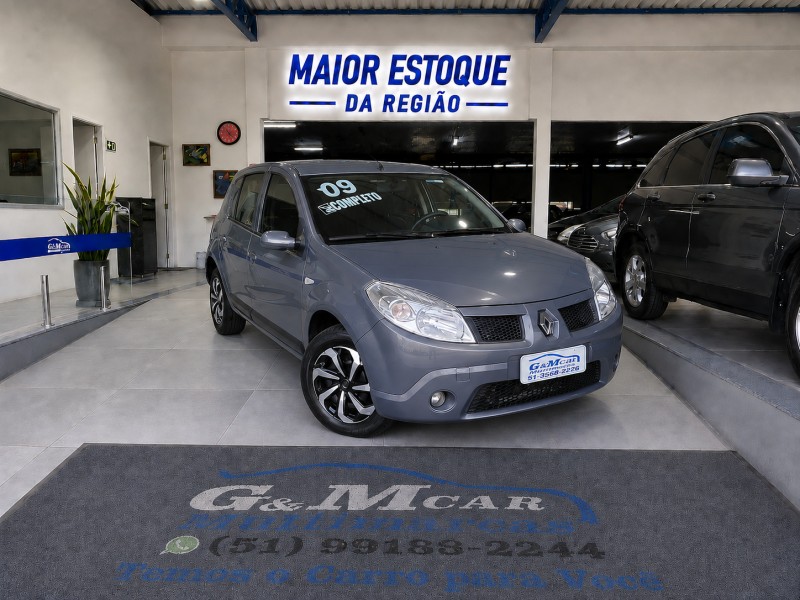 sandero 1.6 privilege 8v hi flex 4p manual 2009 sao sebastiao do cai