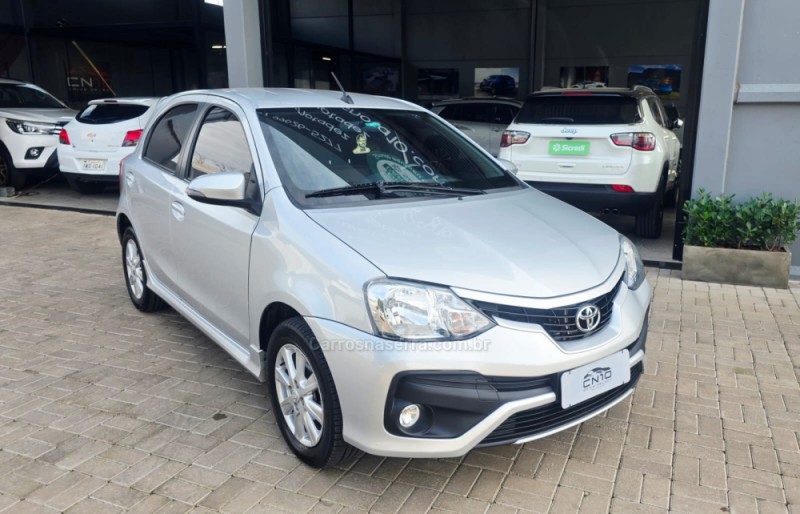 etios 1.5 xls 16v flex 4p automatico 2018 lajeado