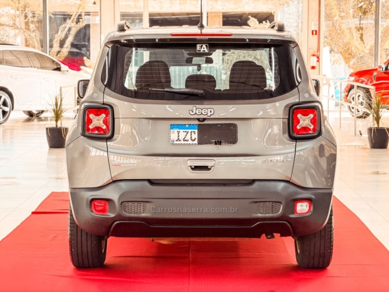 RENEGADE 1.8 16V FLEX SPORT 4P AUTOMÁTICO - 2019 - NOVA PRATA