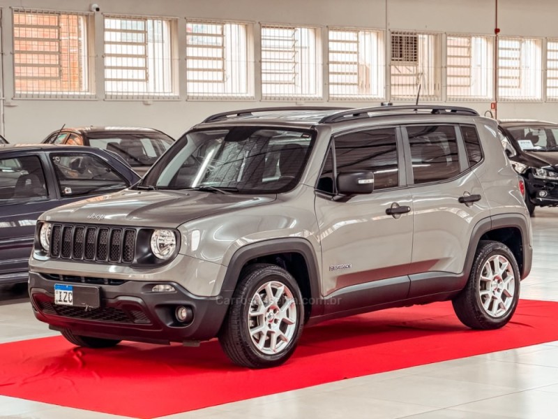 renegade 1.8 16v flex sport 4p automatico 2019 nova prata