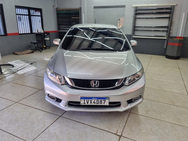 CIVIC 2.0 LXR 16V FLEX 4P AUTOMÁTICO - 2015 - SãO SEBASTIãO DO CAí