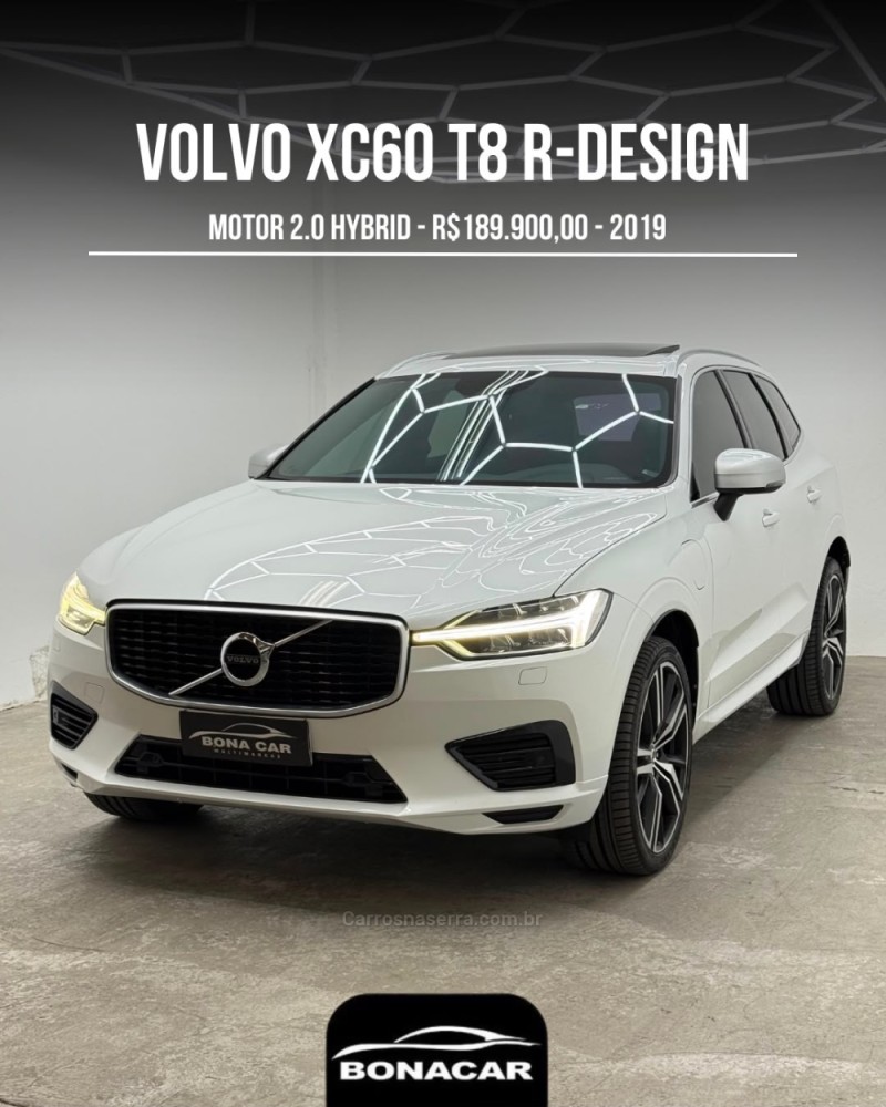 xc60 2.0 t8 r design hybrid gasolina 4p automatico 2019 caxias do sul